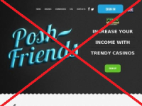 Шантаж от Poshfriends + черный список