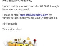 VideoSLots конфисковало 20 000$ у аффилейта
